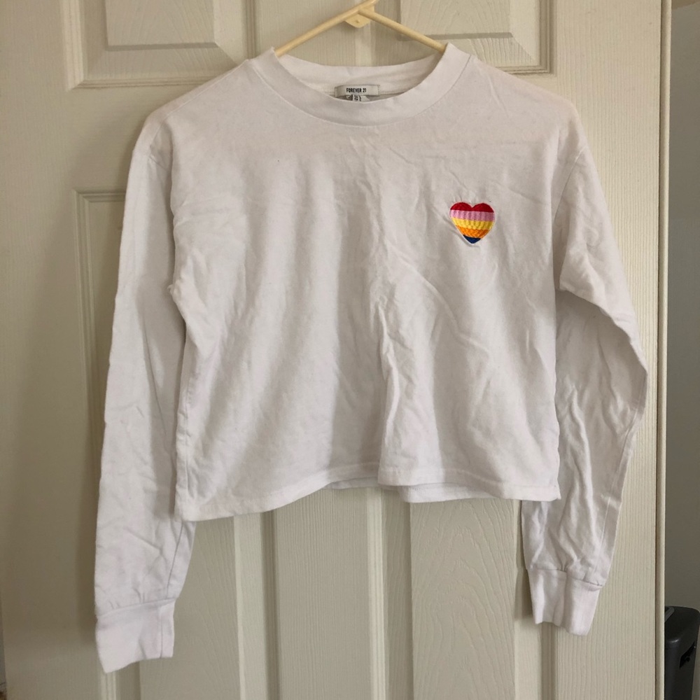 cropped long sleeve